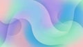 Soft Pastel Gradient Waves with Translucent Overlay Effect abstract background Royalty Free Stock Photo