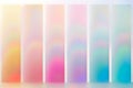 Soft pastel gradients with negative space background in minimalist design Royalty Free Stock Photo