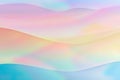 Soft pastel gradients with negative space background in minimalist design Royalty Free Stock Photo