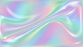 Soft Pastel Holographic Gradient Background with Swirling Light Effects and Subtle Sparkles Keywords: soft, pastel Royalty Free Stock Photo