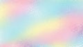 Soft pastel rainbow colored background with a textured, speckled overlay creating a dreamy and gentle abstract effect Royalty Free Stock Photo