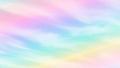 Soft Pastel Rainbow Sky Background with Dreamy Gradient Clouds Colorful Aesthetic Texture Royalty Free Stock Photo