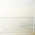 Soft pastel sea blurred background