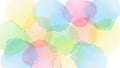 Soft Pastel Watercolor Washes Background Texture Abstract Paint Art Design for Creative Projects Royalty Free Stock Photo