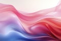 Soft Pastel Waves Flowing in Pink and Blue Hues Royalty Free Stock Photo