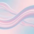Soft pastel waves flowing across a gradient background with subtle shimmering light effects Royalty Free Stock Photo