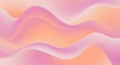 Soft Pastel Waves of Pink and Orange Gradient Abstract Flowing Forms with Subtle Lighting Royalty Free Stock Photo