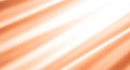 Soft Peach Colored Fabric with Diagonal Light Rays texture orange Royalty Free Stock Photo