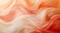 Soft Peach and Coral Fabric Texture Background Royalty Free Stock Photo