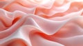 Soft Peach Fabric Drape Texture Background Royalty Free Stock Photo