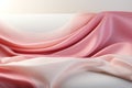 Soft peach toned abstract waves background for design projects and artistic creations
