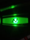 Soft photo light green neutral sign