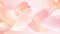 Soft pink abstract waves create calming patterns, showcasing smooth curves and gentle gradients in digital art