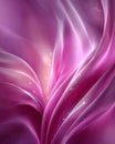 Soft pink flowing curves with luminous highlights and delicate glossy texture Royalty Free Stock Photo