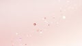 Soft Pink Gradient Background with Scattered Bokeh Lights and Sparkles Creating a Dreamy Atmosphere Royalty Free Stock Photo