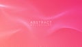 Soft pink gradient color abstract background with line pattern texture. Vector illustration design Royalty Free Stock Photo