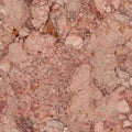 Soft pink marble texture with contrast cracks. Seamless square background, tile ready.