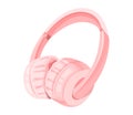 Soft Pink Overhead Headphones