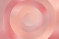 Soft pink radial circles background with pastel gradient abstract pattern Royalty Free Stock Photo