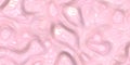 Soft pink shiny wavy relief stone shapes, rose quartz nature
