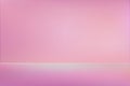 Soft pink studio background. Empty valentine room. Wallpaper platform display , banner for product showcase presentation Royalty Free Stock Photo