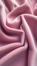 Soft Pink Suede Fabric Texture. Gentle Waves Background for Design. Generated Using AI Royalty Free Stock Photo