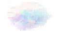 Soft Pixelated Halftone Blur Abstract Vector Background, Subtle Texture, vector design Generative AI Royalty Free Stock Photo