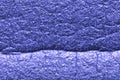 Soft plastic surface for a color background. Violet. Toned