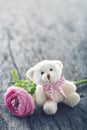 Soft plush teddy bear