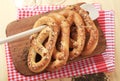 Soft pretzels Royalty Free Stock Photo