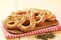 Soft pretzels Royalty Free Stock Photo