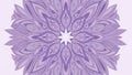 Soft Purple Mandala Pattern with Layered Petal Shapes on a Light Background lavender violet Royalty Free Stock Photo