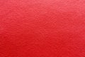 Soft red felt fabric. Felt texture for background. Christmas background