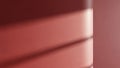 Soft Red Wall with Diagonal Light and Shadow Stripes Background image photo Royalty Free Stock Photo