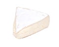 Soft ripened brie cheese Royalty Free Stock Photo