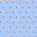 adorable seamless Rose pattern Royalty Free Stock Photo
