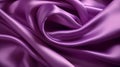 Close up of a soft Satin Texture in plum Colors. Elegant Background.