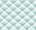 Soft seamless pattern with waves in light blue. EPS 10 vector Royalty Free Stock Photo