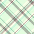 Soft, seamless tartan pattern in pastel shades. Ideal for backgrounds, textiles, or creative projects needing a subtle, elegant Royalty Free Stock Photo
