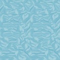 Soft seamless wavy pattern. Monochrome background. Light blue colors. Royalty Free Stock Photo