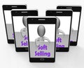 Soft Selling Phone Shows Friendly Sales Technique