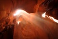 Soft Shadows and Lights into Antelope Canyon