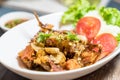 Soft Shell Crab with chilli salt