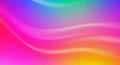 Soft Gradient Blur of Pink Purple Blue Green and Orange Abstract Smooth Background Royalty Free Stock Photo