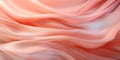 Soft silk with nice fold waves into a fresh light Peach color texture Royalty Free Stock Photo