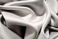 Soft silky gray fabric