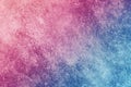 soft, speckled gradient shifting from pink to blue with a fine, dust-like texture. Royalty Free Stock Photo
