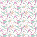 Soft Spring Triangle Pattern for Backgrounds etc.