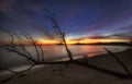 Soft sunset of Koh Mak