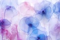soft sweet blue purple flower background from begonia flowers, photo by Generative AI Royalty Free Stock Photo